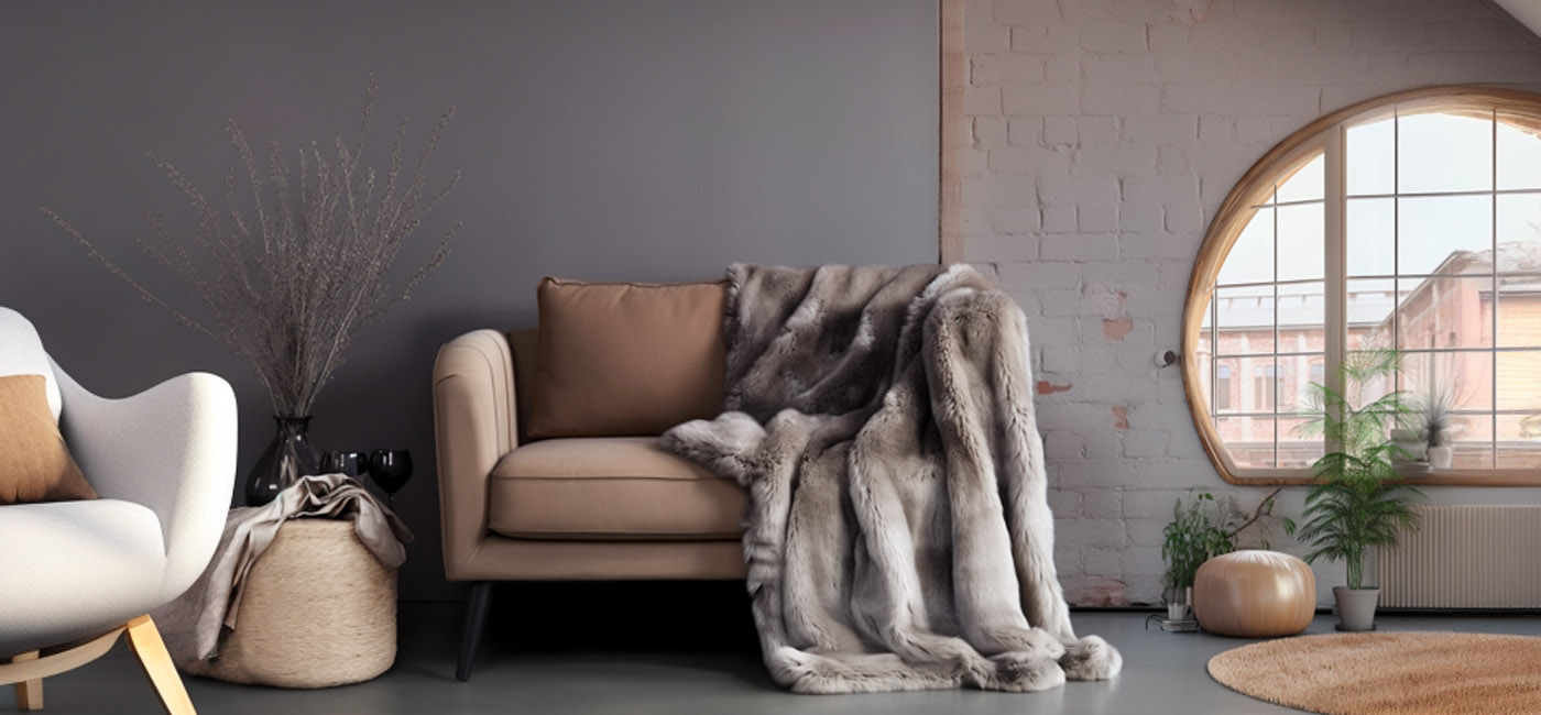 The best faux fur throws for the living room
