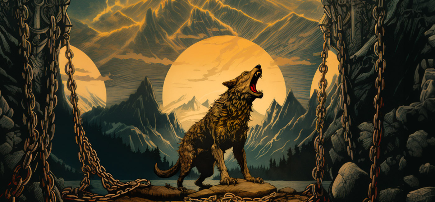 The story of Fenrir the wolf